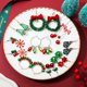 thumbnail image 3 of Juego de 9 pares de pendientes colgantes navideños Moiegouct para mujer, 3 of 9