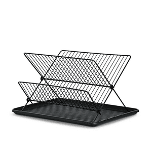 Regalitolindo - Secaplatos Plegable 34X32X42 Cm - Metal Negro