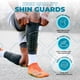 thumbnail image 4 of Espinilleras Bodyprox Soccer para hombres, mujeres y jóvenes, tamaño grande, 4 of 6
