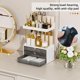 thumbnail image 5 of Organizador StorBin para mostrador de baño, 3 cajones, 5 niveles, gris, 5 of 7