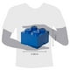 thumbnail image 2 of Caja de almacenamiento LEGO Storage Brick, 4 pomos, azul, capacidad de 5,6 L, 2 of 3