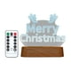 thumbnail image 1 of Lámpara De Mesa 3D, Manualidades Decorativas De Escritorio, Luz Nocturna LED Para Fiestas De Boda, Regalos, Estilo G, 1 of 3