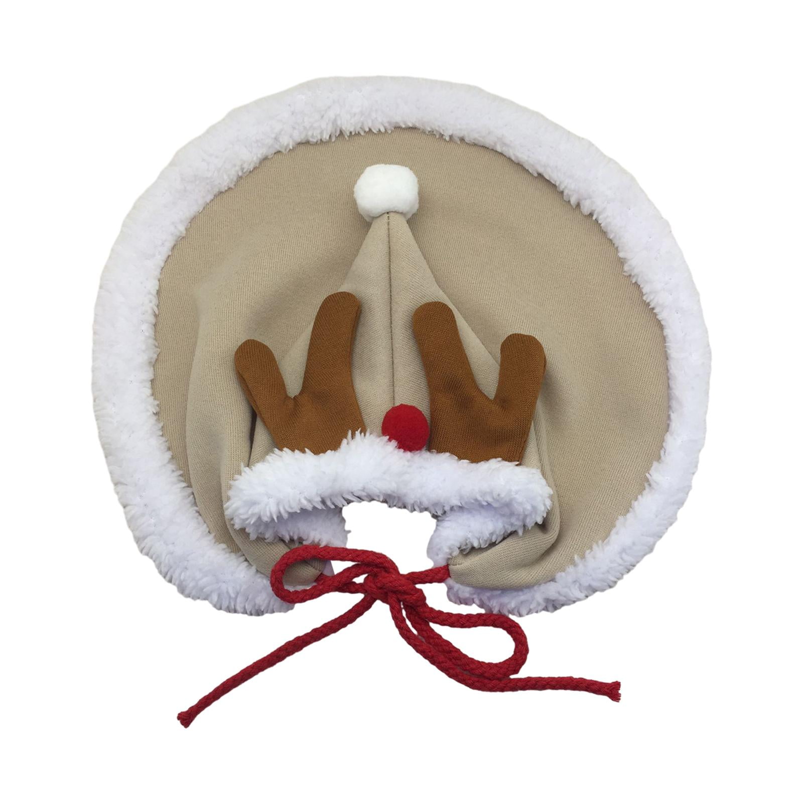 Ioensy - Disfraz De Navidad Para Perros, Suministros Para Fiestas, Trajes, Capa Para Cachorros, Para Gatitos, Gatos, Mascotas, Alce M