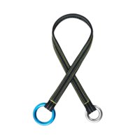 Magideal - Arborista De Árboles, Eslingas De Cinturón Con Bucle De Anclaje Recuperables, Protector De Cambium Para Escalada, Fácil Instalación Y Alto Rendimiento Azul Plateado