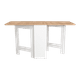 thumbnail image 3 of Mesa Plegable para Cocina Blanco y Café Claro Práctica y Compacta, 3 of 15