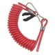 thumbnail image 2 of Barco Motor Fuera De Borda Kill Stop Switch Seguridad Tether Lanyard Para Yamaha Rojo, 2 of 2