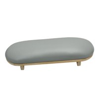 Magideal - Cojín Para Decoración De Uñas, Cojín Para Reposabrazos De Uñas, Almohada De Mano Para Decoración De Uñas De Oficina Para Mujer, Herramienta De Manicur Gris