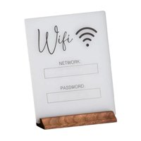 Ioensy - Tablero De Exhibición, Decoración, Signo De Contraseña Para Centros De Mesa Del Hogar, Fiesta