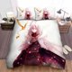 thumbnail image 1 of D Gray Man Character Allen Walker Quilt Duvet Cover Set Soft Pillowcase3-Piece Bedding Set, 1 of 5