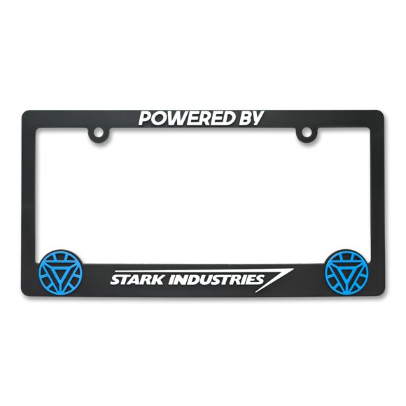 Marco para placa de matrícula LP Frameworks V2 negro (1 unidad)