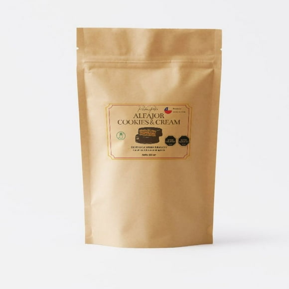 Bolsa alfajores cookies and cream 120 gr