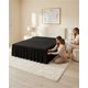 thumbnail image 1 of Faldón De Cama King Cubre Base Con Pliegues, 1 of 6