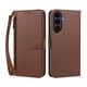 thumbnail image 1 of Funda Tipo Billetera para samsung galaxy S26 FE con Soporte y Bolsillo con Cierre Marrón, 1 of 1