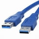 thumbnail image 1 of Cable USB a USB 3.0 GB datos USB macho a usb macho 1 mt resistente ABS para impresoras notebook, 1 of 5