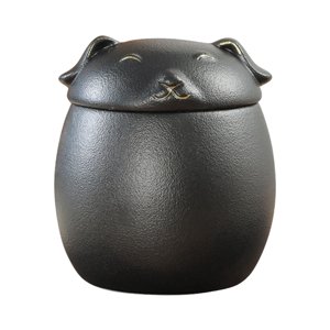 Bothyi - Bote De Té Con Tapa Recipientes De Té Encimera Negro