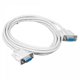 thumbnail image 4 of DB9-3HH-N Null-Modem 2,5mt DB9-Hembra-Hembra 252cm Cable Cros Serial RS232 DE-09, 4 of 5