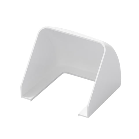 Ioensy - Protector De Receptáculo De Caja De Enchufe De Pared Para Mejoras En El Hogar Al Aire Libre Restaurante Blanco