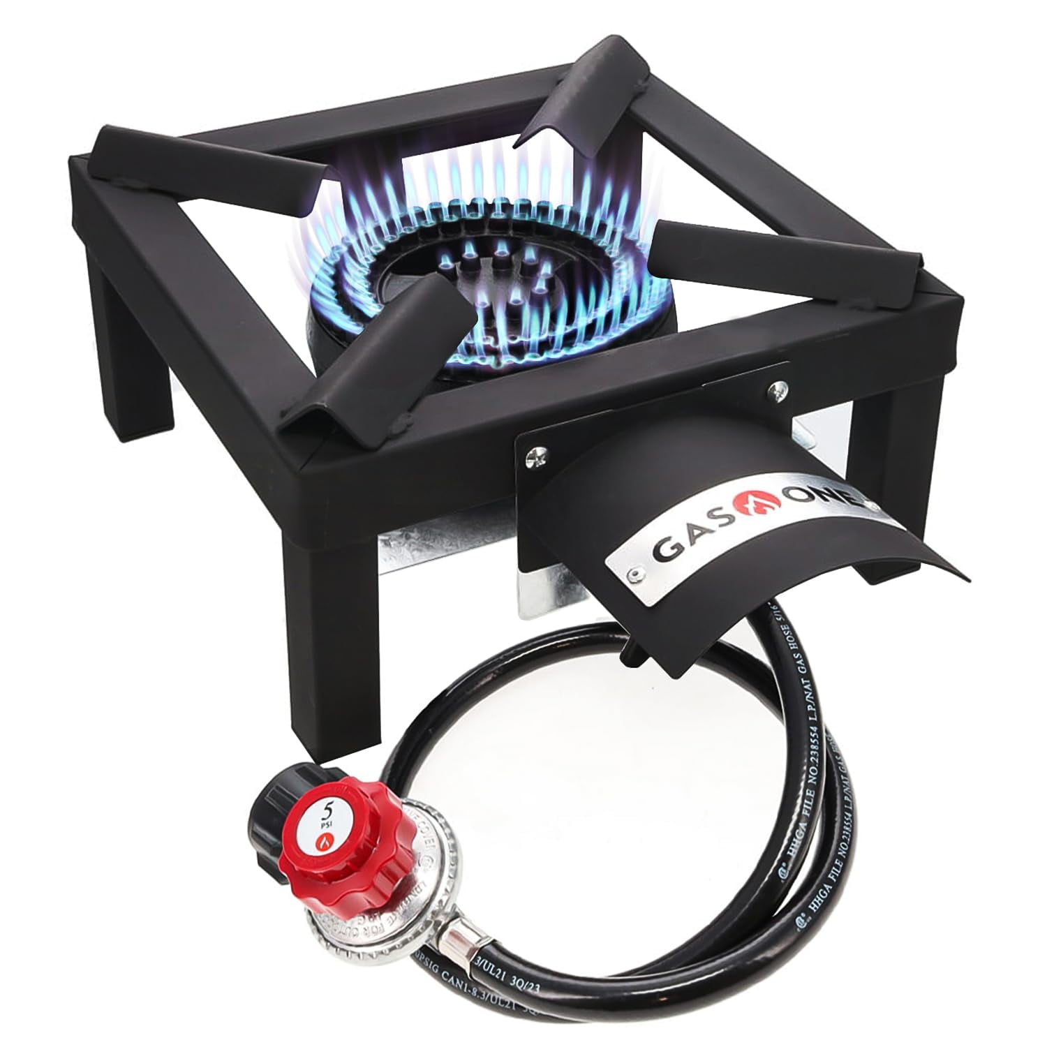 Quemador De Propano Gas One Alta Presión Individual Protector Térmico