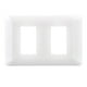 thumbnail image 2 of Pack 5 Placa Doble Con Soporte Blanco, 2 of 3