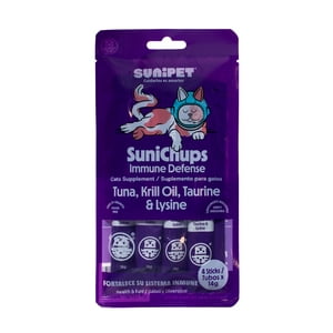 Sunipet - Sunichups Snack Immune Defense Para Gato - 4 Tubos
