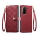 thumbnail image 1 of Funda Billetera con Cierre para [Xiaomi Redmi A5 4G] con Tarjetero, Soporte y Correa de ManoRojo, 1 of 5