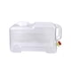 thumbnail image 1 of Portacubos de agua transparente de gran apertura de 5L para exteriores para picnic, senderismo, accesorios para ahorrar espacio, contenedor de tanque, 1 of 5