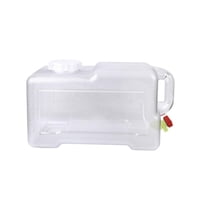Magideal - Portacubos De Agua Transparente De Gran Apertura De 5L Para Exteriores Para Picnic, Senderismo, Accesorios Para Ahorrar Espacio, Contenedor De Tanque