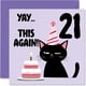 thumbnail image 1 of Tarjeta de felicitación Stuff4 para cumpleaños número 21 ¡Yay This Again! 21 años, 1 of 7