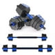 thumbnail image 1 of Mancuernas Ajustables Set De 20 Kg Total Fitnics 2en1 +barra Color Azul, 1 of 3