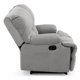 thumbnail image 4 of Bergere Perugia Reclinable 2 Cuerpos Tela Velvet Gris, 4 of 7