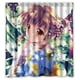 thumbnail image 1 of Cortina de ducha con diseño de dibujos animados de anime, juego de cortina de baño con ganchos, tamaño 66 x 72 pulgadas, 1 of 3