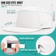 thumbnail image 3 of GORRA AOPREL de Ala Plana Ajustable Resistente al Agua – Blanca, 3 of 7
