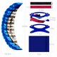 thumbnail image 3 of Parafoil Stunt Kite HENGDA KITE de doble línea para playa, 2,5 m, color azul, 3 of 8