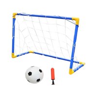 Ioensy - Porterías De Fútbol Para Niños Para Patio Trasero, Red De Portería De Fútbol Para Patio Trasero De Césped De Playa