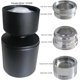 thumbnail image 2 of Aireador para grifo con extensor de boquilla, giratorio 360°, negro, 2 of 6