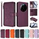 thumbnail image 3 of Funda Cartera Mariposa para [Xiaomi 17 Ultra] con Soporte y Cremallera Violeta, 3 of 6