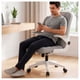 thumbnail image 2 of Silla Ejecutiva Oficina Ergonómica Apoyabrazos Ajustables de Tela, 2 of 3