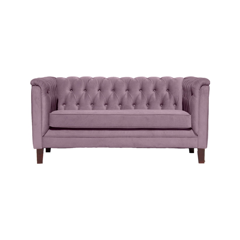 Barra Design - Sofá Victoria 2c Felpa Violeta