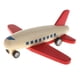 thumbnail image 3 of El mini juguete de madera de la fricción del aeroplano tira hacia atrás para el regalo Red Wing de los niños, 3 of 5