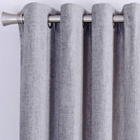 Mashini - Cortina Chenille 140X220 Gris