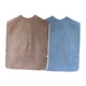thumbnail image 5 of Babero para Adultos para Comer, Ayuda para Comer Discapacitados, Protectores de Ropa, Lavable a Máquina, Ayuda , Delantal Reutilizab , Marrón+Azul, 30.71x17.72in, 5 of 5