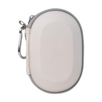 Magideal - Estuche Para Ratones Bolsa Organizadora Funda Portátil Eva Resistente Con Cierre Y Mosquetón Protección Impermeable Adecuado Para Viajes Oficina Hogar Blanco