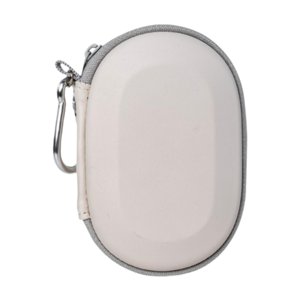 Magideal - Estuche Para Ratones Bolsa Organizadora Funda Portátil Eva Resistente Con Cierre Y Mosquetón Protección Impermeable Adecuado Para Viajes Oficina Hogar Blanco