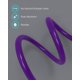 thumbnail image 4 of Estetoscopio Clairre de un solo cabezal para médicos y enfermeras, color morado, 4 of 8
