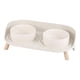 thumbnail image 1 of Juego de cuencos para comida y agua Raised Cat AHX con soporte antideslizante, 1 of 6