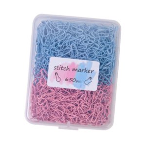 Magideal - Marcadores De Puntada De 650 Piezas Marcadores De Punto De Punto De Punto , Azul