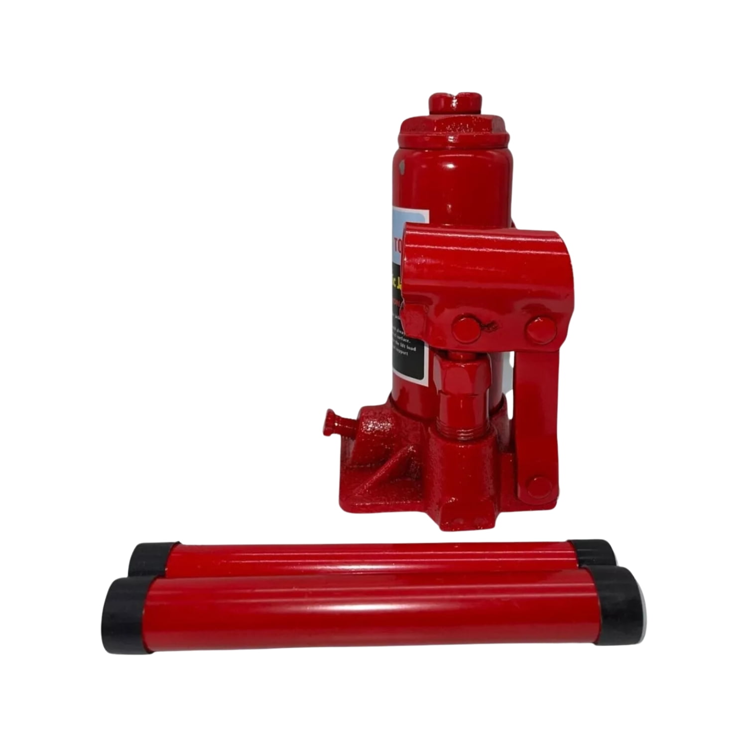 Importclick - Gata Hidráulica Botella 3 Toneladas Rojo