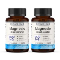 Nutracore - Bisglicinato De Magnesio 1200Mg - 180 Cápsulas (Pack 2X90 Caps)