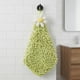 thumbnail image 2 of REGALWOVEN 2 Paquete de Toallas de Mano Colgantes de Chenilla con Flores Lindas, Suaves, Absorbentes, de Secado Rápido, Toallas Decorativas para Cocina, Baño Verde 12" x 12", 2 of 7