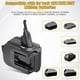 thumbnail image 3 of Adaptador de Batería Doble 2 en 1 V7/V8, para Batería de 20V DE*walt Compatible con Aspiradora de la Serie Dy*son V7+V8, Mayor Potencia y Mayor Tiempo de Trabajo, 3 of 10